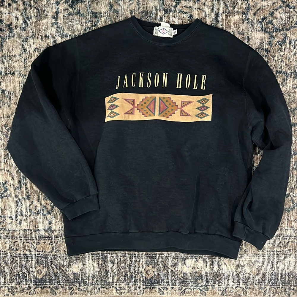 Vintage Jackson hole Wyoming pullover sweatshirt SDI